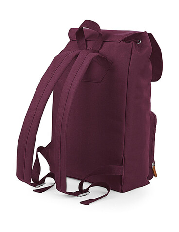 Bag Base Vintage Laptop Backpack, Black, One Size bedrucken, Art.-Nr. 673291010