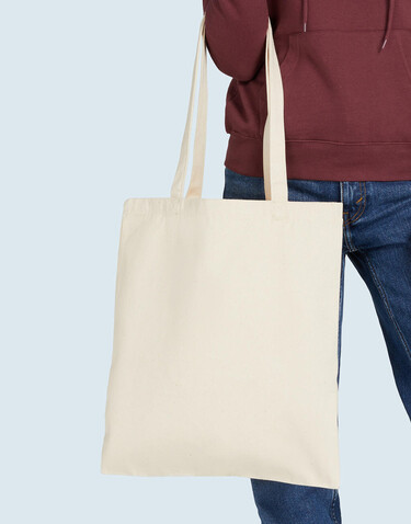 SG ACCESSORIES - BAGS Premium Canvas Organic Tote LH, Natural, One Size bedrucken, Art.-Nr. 673570080