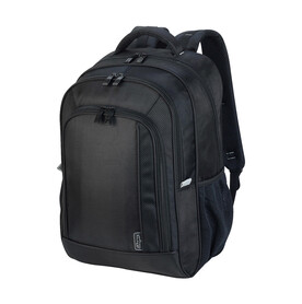 Shugon Frankfurt Smart Laptop Backpack, Black, One Size bedrucken, Art.-Nr. 674381010