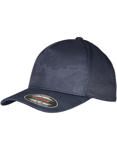 Flexfit Flexfit Jaquard Camo Cap, Navy, L/XL bedrucken, Art.-Nr. 676682002