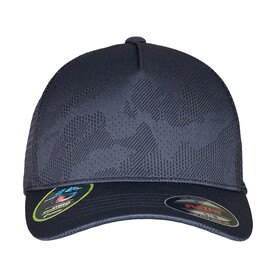 Flexfit Flexfit Jaquard Camo Cap, Navy, S/M bedrucken, Art.-Nr. 676682001