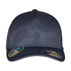 Flexfit Flexfit Jaquard Camo Cap, Navy, S/M bedrucken, Art.-Nr. 676682001