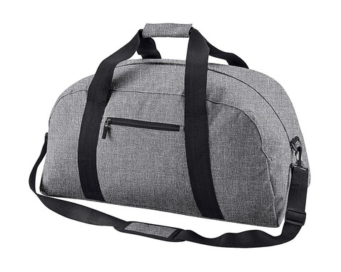 Bag Base Classic Holdall, Grey Marl, One Size bedrucken, Art.-Nr. 677291280
