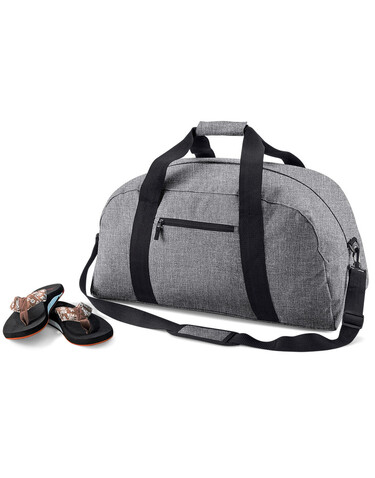 Bag Base Classic Holdall, Grey Marl, One Size bedrucken, Art.-Nr. 677291280