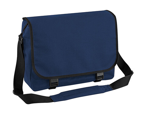 Bag Base Messenger Bag, French Navy, One Size bedrucken, Art.-Nr. 679292010