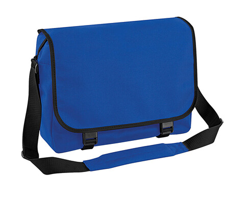 Bag Base Messenger Bag, Bright Royal, One Size bedrucken, Art.-Nr. 679293060