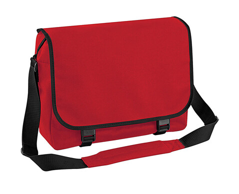 Bag Base Messenger Bag, Classic Red, One Size bedrucken, Art.-Nr. 679294010