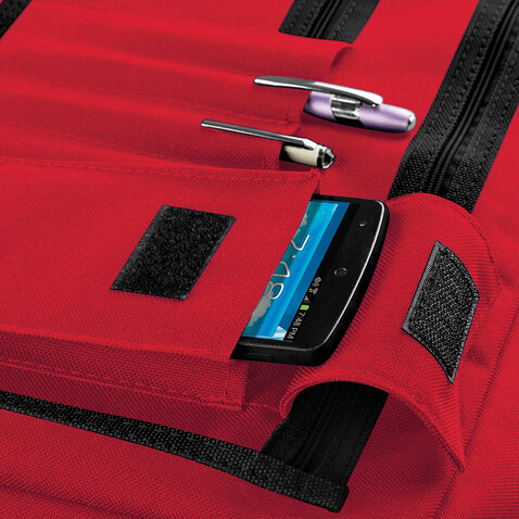 Bag Base Messenger Bag, Classic Red, One Size bedrucken, Art.-Nr. 679294010