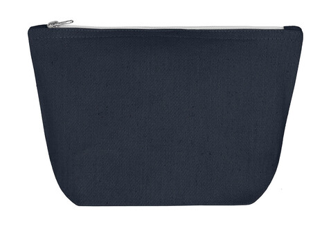 SG ACCESSORIES - BAGS Canvas Accessory Case, Dark Blue, S (22x12x8) bedrucken, Art.-Nr. 679572011