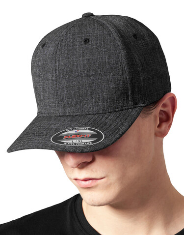 Flexfit Twill Knit Flexfit, Grey, L/XL bedrucken, Art.-Nr. 680681212