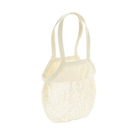 Westford Mill Organic Cotton Mesh Grocery Bag, Natural, One Size bedrucken, Art.-Nr. 682280080