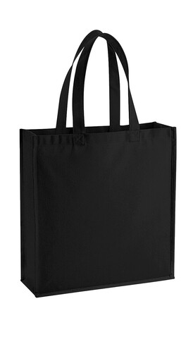 Westford Mill Gallery Canvas Tote, Black, One Size bedrucken, Art.-Nr. 686281010