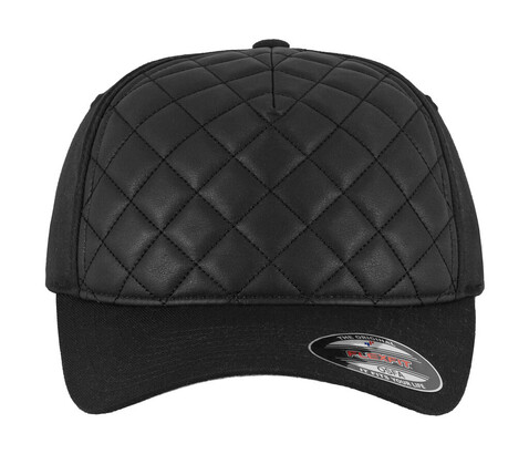 Flexfit Diamond Quilted Flexfit, Black, Youth bedrucken, Art.-Nr. 686681010