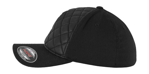 Flexfit Diamond Quilted Flexfit, Black, Youth bedrucken, Art.-Nr. 686681010