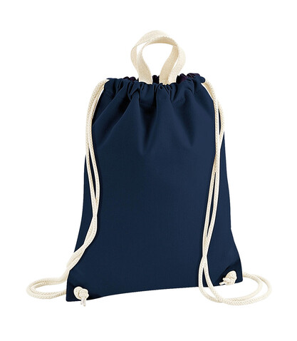 Westford Mill Nautical Gymsac, French Navy, One Size bedrucken, Art.-Nr. 688282010