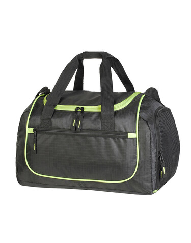 Shugon Piraeus Sports Holdall, Black/Light Grey, One Size bedrucken, Art.-Nr. 694381510