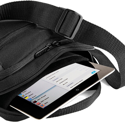 Quadra Executive iPad® Case, Black, One Size bedrucken, Art.-Nr. 695301010