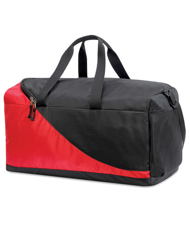 Shugon Naxos Sports Kit Bag, Black/Red, One Size bedrucken, Art.-Nr. 695381540