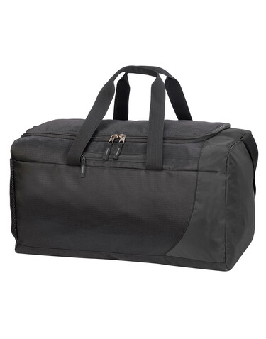Shugon Naxos Sports Kit Bag, Black/Red, One Size bedrucken, Art.-Nr. 695381540