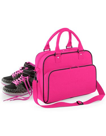 Bag Base Junior Dance Bag, Classic Pink/Light Grey, One Size bedrucken, Art.-Nr. 696294830