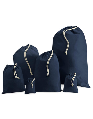Westford Mill Cotton Stuff Bag, Navy, S bedrucken, Art.-Nr. 697282003 Westford Mill Cotton Stuff Bag, Navy, S bedrucken, Art.-Nr. 697282003