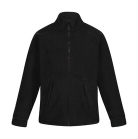 Regatta Sigma Fleece Jacket, Black, S bedrucken, Art.-Nr. 698171013