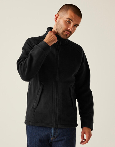 Regatta Sigma Fleece Jacket, Black, 3XL bedrucken, Art.-Nr. 698171018