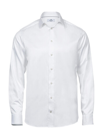 Tee Jays Luxury Shirt Comfort Fit, White, M bedrucken, Art.-Nr. 700540004