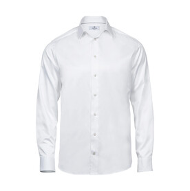 Tee Jays Luxury Shirt Comfort Fit, White, S bedrucken, Art.-Nr. 700540003