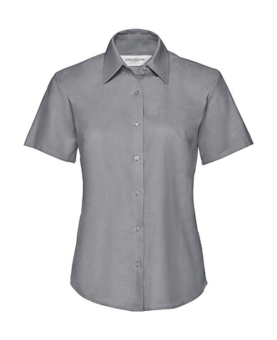 Russell Europe Ladies` Classic Oxford Shirt, Silver, 6XL (52) bedrucken, Art.-Nr. 701007141