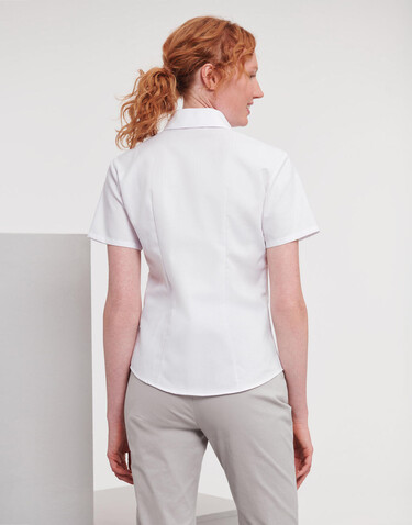 Russell Europe Ladies` Classic Oxford Shirt, Bright Royal, 2XL (44) bedrucken, Art.-Nr. 701003067