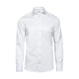 Tee Jays Luxury Shirt Slim Fit, White, S bedrucken, Art.-Nr. 701540003 Tee Jays Luxury Shirt Slim Fit, White, S bedrucken, Art.-Nr. 701540003