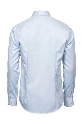 Tee Jays Luxury Shirt Slim Fit, Light Blue, S bedrucken, Art.-Nr. 701543213