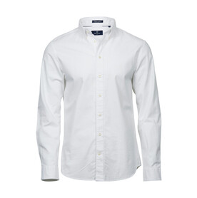 Tee Jays Perfect Oxford Shirt, White, S bedrucken, Art.-Nr. 703540003