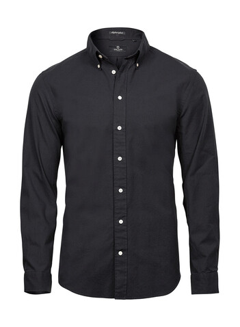Tee Jays Perfect Oxford Shirt, Black, 2XL bedrucken, Art.-Nr. 703541017