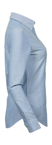 Tee Jays Ladies` Perfect Oxford Shirt, Light Blue, XL bedrucken, Art.-Nr. 704543216