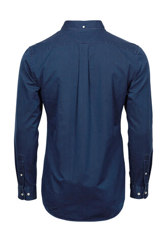 Tee Jays Casual Twill Shirt, Indigo, XL bedrucken, Art.-Nr. 705543186