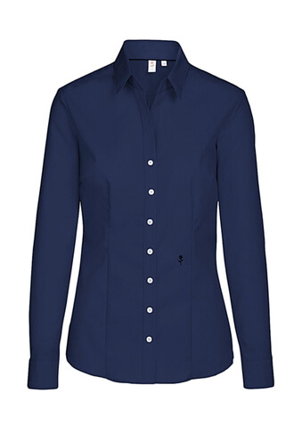 Seidensticker Seidensticker Slim Fit 1/1 Kent Women, Dark Blue, 34 bedrucken, Art.-Nr. 706202081