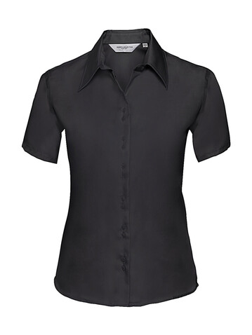 Russell Europe Ladies` Ultimate Non-iron Shirt, Black, 4XL (48) bedrucken, Art.-Nr. 707001019 Russell Europe Ladies` Ultimate Non-iron Shirt, Black, 4XL (48) bedrucken, Art.-Nr. 707001019