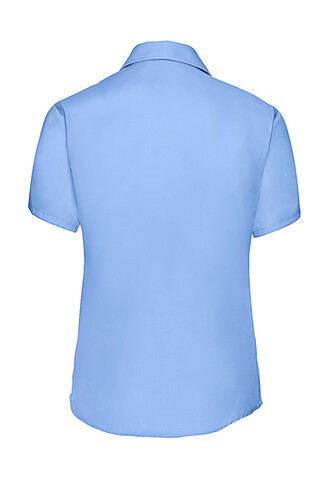 Russell Europe Ladies` Ultimate Non-iron Shirt, Bright Sky, M (38) bedrucken, Art.-Nr. 707003104