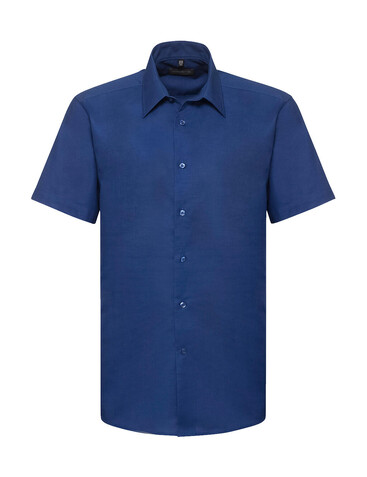 Russell Europe Oxford Shirt, Bright Royal, S bedrucken, Art.-Nr. 711003063