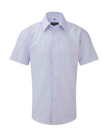 Russell Europe Oxford Shirt, Oxford Blue, L bedrucken, Art.-Nr. 711003265