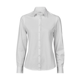 Tee Jays Women`s Active Stretch Shirt, White, S bedrucken, Art.-Nr. 712540003