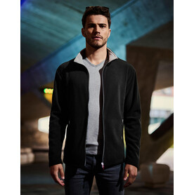 Regatta Ascender 250 Fleece Jacket, Black/Mineral Grey, S bedrucken, Art.-Nr. 719171853