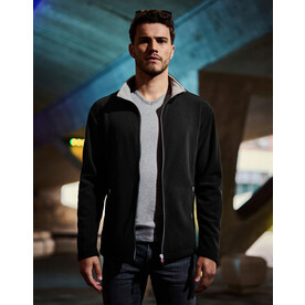 Regatta Ascender 250 Fleece Jacket, Black/Mineral Grey, S bedrucken, Art.-Nr. 719171853