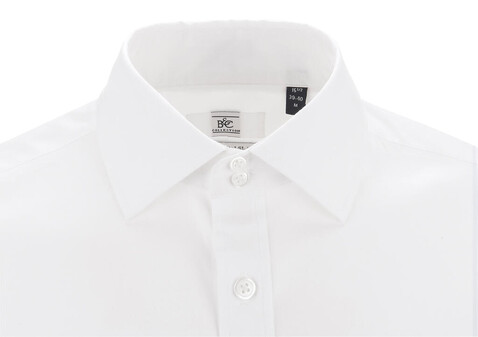 B &amp; C Black Tie LSL/men Shirt, Luxurious Red, M bedrucken, Art.-Nr. 722424324