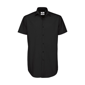 B & C Black Tie SSL/men Poplin Shirt, Black, S bedrucken, Art.-Nr. 723421013 B & C Black Tie SSL/men Poplin Shirt, Black, S bedrucken, Art.-Nr. 723421013