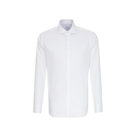 Seidensticker Seidensticker Slim Fit 1/1 Oxford Business Kent, White, 36 bedrucken, Art.-Nr. 731200000