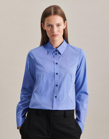 Seidensticker Seidensticker Regular Fit 1/1 Kent Women, Light Blue, 42 bedrucken, Art.-Nr. 744203265