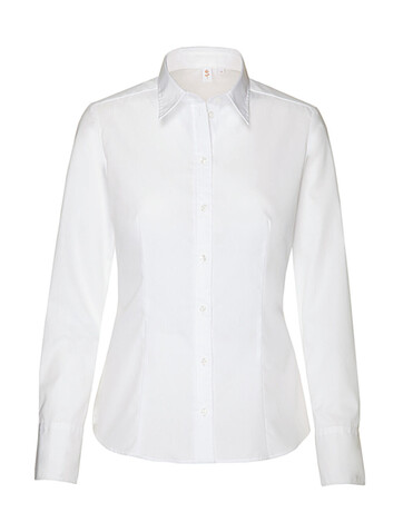 Seidensticker Seidensticker Regular Fit 1/1 Kent Women, White, 34 bedrucken, Art.-Nr. 744200001